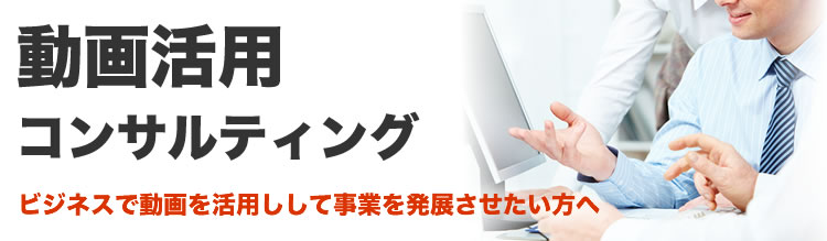 動画活用のコンサルティング